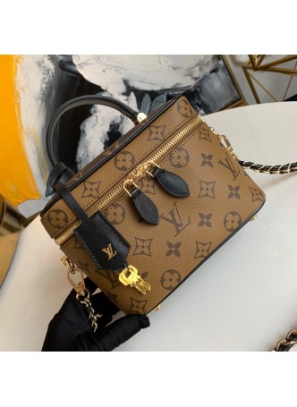 LV BEAUTY CASE REVERSE MONOGRAM CANVAS